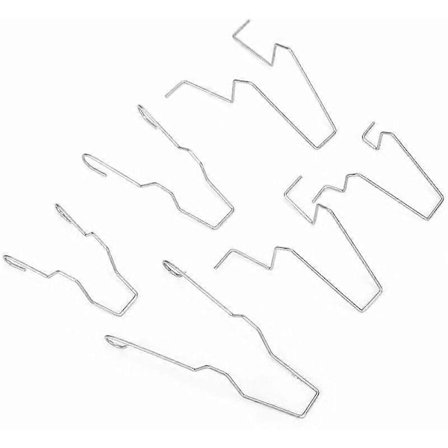 6 KPL Ajovalojen Kiinnitys Jousipidike, Teräs Ajovalojen Lähivalojen Kaukovalojen Polttimon Kiinnitys Jousiklipsi Pihdit 5ZHSFULLKIT H1/H3/H4/H7