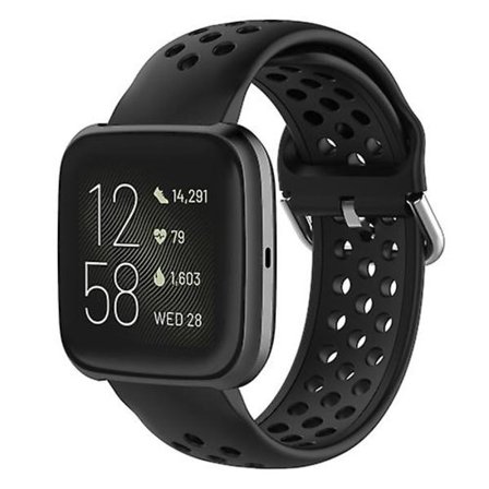 23 mm för Fitbit Blaze / Fitbit Versa 2 Universal Sport Silicone Watch Band