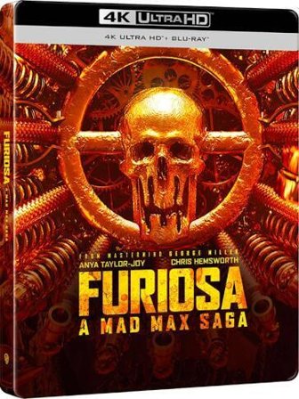 Furiosa: A Mad Max Saga (Steelbook 1) (4K Ultra Hd + Blu-Ray)
