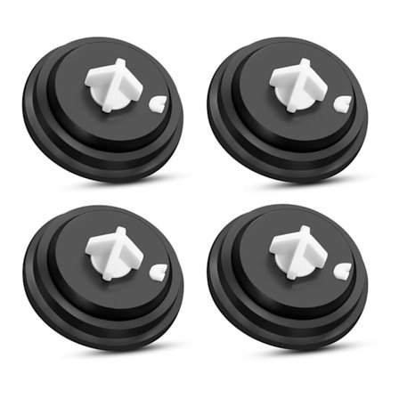 4 kpl WC:n huuhtelutiiviste, Perfect Flush Membrane Express -korjaus, huuhteluventtiilin kalvo yhteensopiva WC:n säiliön huuhtelun huollon kanssa