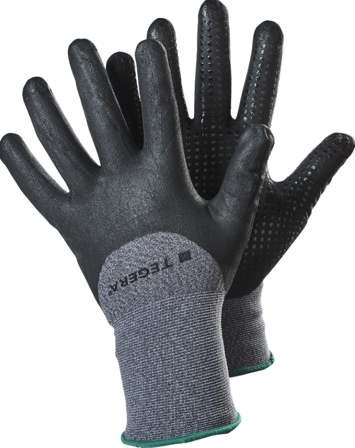 Tegera 874 Monteringshanske nitril, nylon, lycra 9, Klær