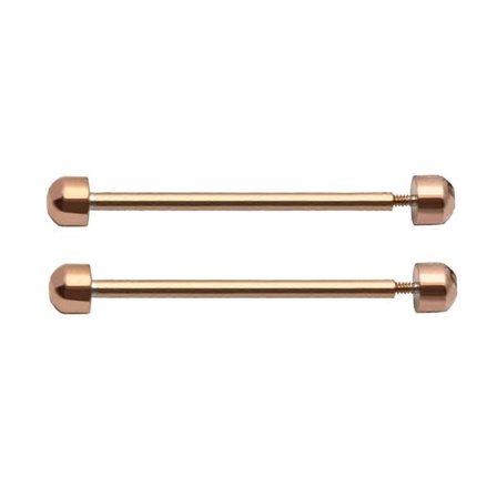 2 stk./sæt Ur Skrue Rør Stift til Ur, til Smart Ur Stift Link Kit til 16mm 18mm 20mm 22mm Rem Sølv