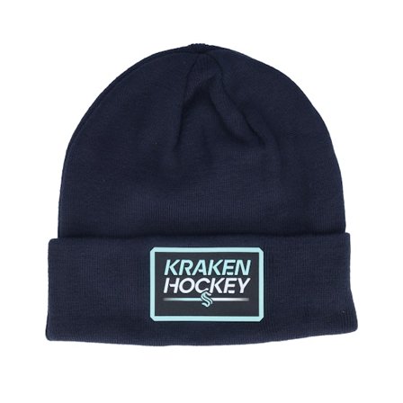 Fanatics - Blå cuff Lue - Authentic Pro Prime Beanie Navy Cuff @ Hatstore