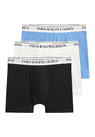 Polo Ralph Lauren 3 Pack-Boxer Brief Kalsonger Herr Svart XL