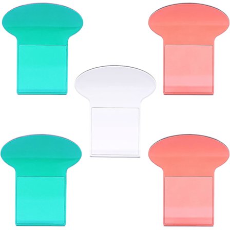 Självhäftande toalettstolshöjare (set om 5)