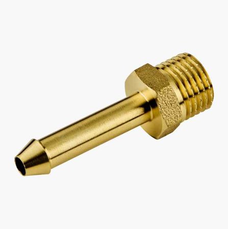 Biltema - Slangenippel 1/4 x 1/4"