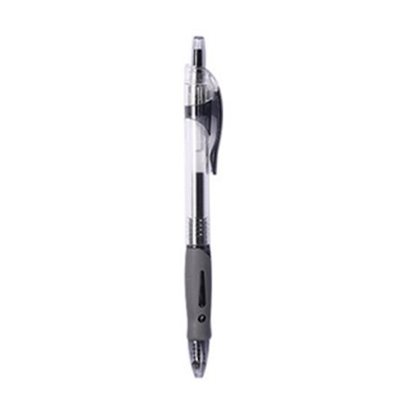 Kulepenn Retractable Ballpoint Neutral Pen 0,5mm Student Writing Pens for School Office Black