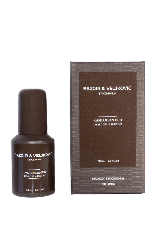 Bazgir & Veljkovic Beard Oil Perfume- Cambodian Oud Rakning Herr 60ML