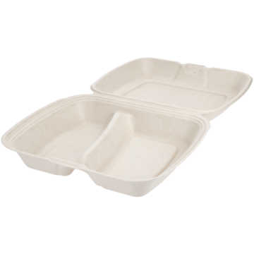 Takeawayboks Bagasse 2-rom