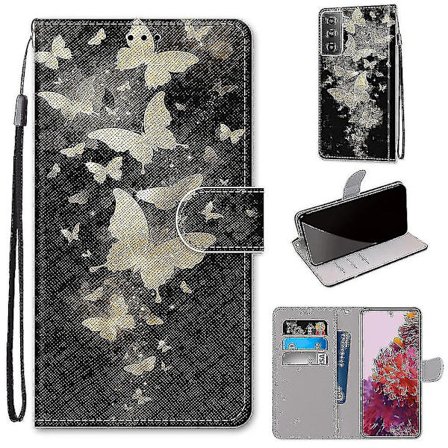 Samsung Galaxy S21 5g Golden Butterfly Mobildeksel