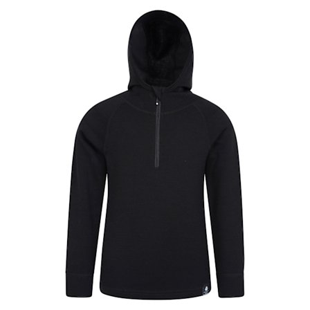 Mountain Warehouse Barn Hoodie i Merinoull för Barn 7-8 år