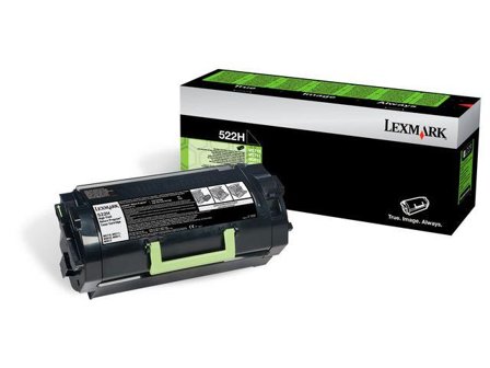 LEXMARK 522H - Høy ytelse - svart - original - tonerpatron - LCCP, LRP