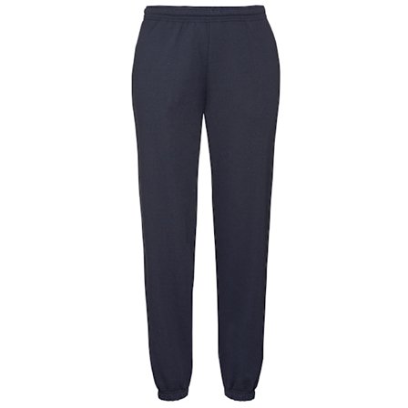 Fruit Of The Loom menns elastiske mansjetter Deep Navy joggebukser/joggebukser