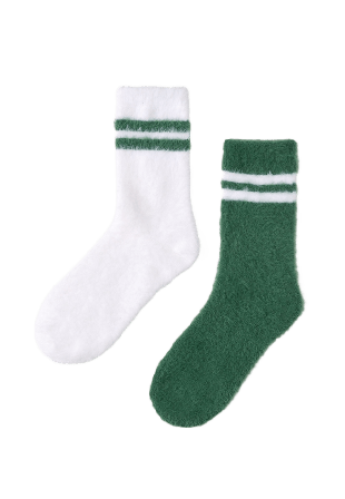 Å KIDS Lurviga strumpor, 2-pack Strumpor Grön ONESIZE