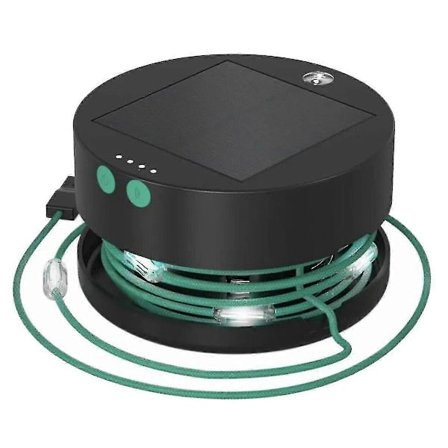 12V 1.5A Uppblåsbar Luftfläkt Ersättningsfläktmotor Med 3 LED-lampor Fg