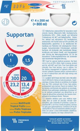 Supportan drink tropefrukt