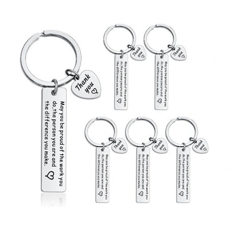 stk gaver for anerkjennelse gjør en forskjell inspirerende gaver kollega som slutter gaver (FMY) Sølv