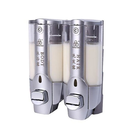 1st 350ml Manuell Flytande Tvål Dispensers Duschgel Schampo Handdesinfektionsbehållare För Hem Kök Badrumstillbehör