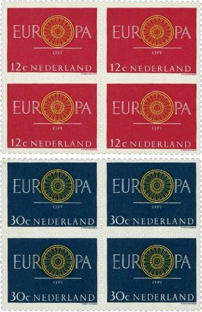 Holland 1960 - NVPH 745-746 - 4-blokke - Postfrisk