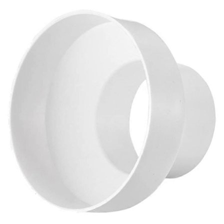 Ventilationsrörreducerare Adapter Rör Luftkanal Adapter Röranslutning för Inline Ventilationssystem