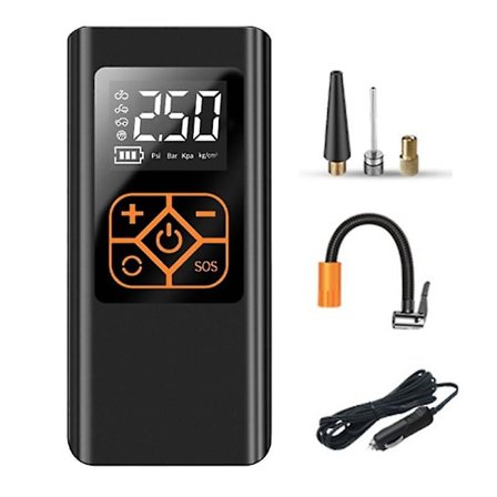 12V Bil Luftpumpe Bærbar Dekk Oppblåsbar Luftkompressor Bærbar Oppblåsbar Pumpe for Bil Motorsykkel Bi