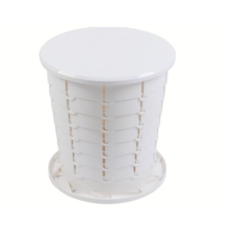 Sammenleggbart Bærbart Toalett Campingtoalett Portabelt Porta Potty Justerbar Høyde for Voksne & Barn_TF_TF