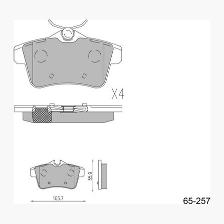 Biltema - Bremseklosser