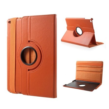 iPad (2017) Etui med 360 grader stand - Orange