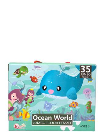 Pussel Jumbo Ocean 35 Pcs 60X44 Cm Toys Puzzles And Games Puzzles Classic Puzzles Sininen Suntoy