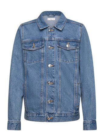 Mango Denim Jacket - Blue - 122