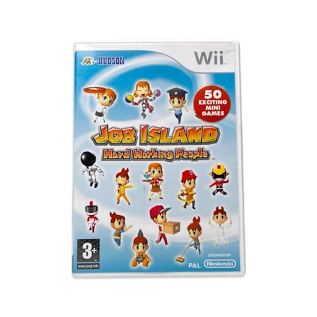 Job Island Hard Working People - Nintendo Wii