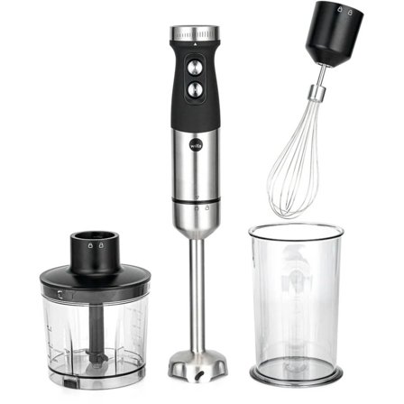 Wilfa Fusion SM2B-1000FP stavmixerset, silver/svart | Köksmaskiner > Stavmixer | Bagaren och Kocken