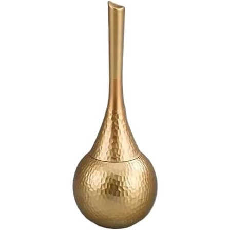 Toiletbørstesæt Udskiftelig Nylon Blød Børste Langt Håndtag til WC Badeværelsestilbehør Rengøringsværktøj