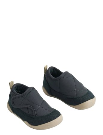 Wheat Indoor Shoe Mulle - Navy - 32