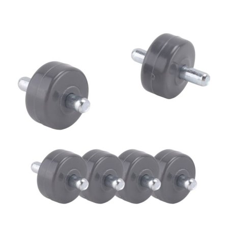 6 stk. hjul til støvsuger NV350 NV351 NV352 NV355 NV356E NV500 NV501 NV502 og flere