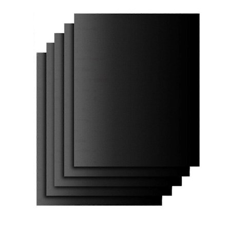 Stor tyk grillovnsbeklædning, grillmåtte Non-stick udendørs grillmåtte til varmluftskøkkengrej 40*50 cm