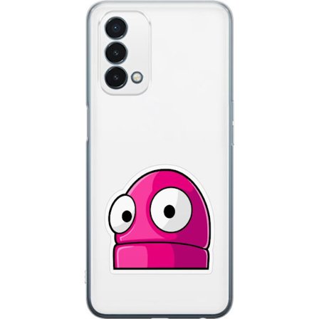 Kompatibel Mobilcover til OnePlus OnePlus Nord N200 5G Rosa tegneseriefigur med store øjne i legende og humoristisk stil