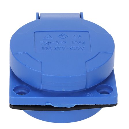 Vandtæt Skjult Industristik 5-benet Stik til Landbrugs Dock Campingvogn Camping