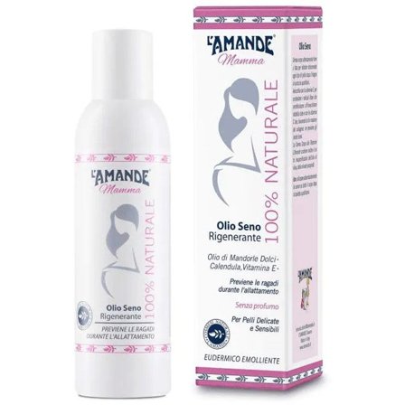 L'Amande Mamma Olio Seno Rigenerante 100% Naturale 150ml