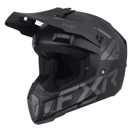 Cască Motocross FXR Clutch Comp Black Ops M