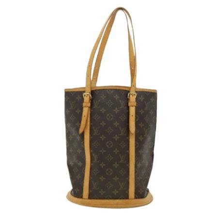 Louis Vuitton Vintage, Pre-owned Canvas louis-vuitton-bags Bruin, Dames, Maat:ONE Size