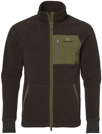 Chevalier M's Pax Light Pile Jacket Leather Brown