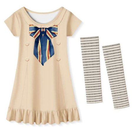 M3gan Dukke Kostume til Piger 3-8 År