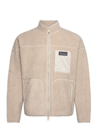 Sweatshirts Sweat-shirts & Hoodies Fleeces & Midlayers Beige Armani Exchange*Betinget Tilbud