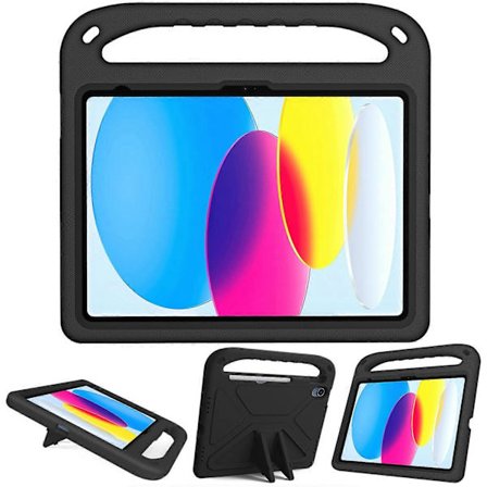 Stöttåligt portabelt fodral för iPad 2025/2022, iPad 10:e generationen 10.9 2022