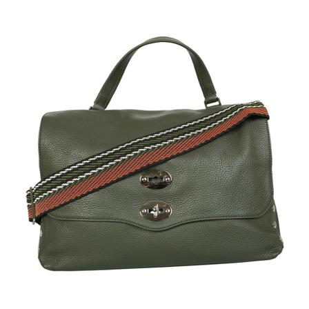 Zanellato, Postina bag Groen, Dames, Maat:ONE Size,leer
