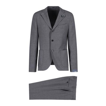 Lardini Suit Sets grå, Herr Kostymer, Herr, Storlek: S