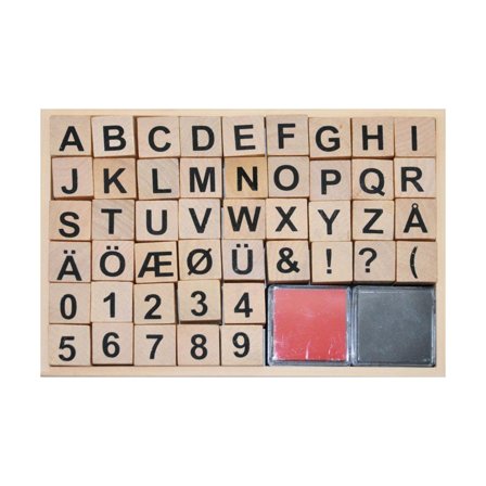 PLAYBOX Trästämplar 46/fp - Lyreco - Skola och förskola - Bild och form - Stämpelsatser