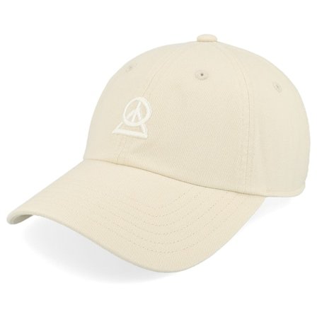 Peak Performance - Beige unconstructed Keps - Seasonal Artwork Cap Sand Fog Dad Cap @ Hatstore
