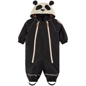 Mini Rodini Alaska Panda Branded Winter Coveralls Black 86 cm - Coveralls - 86 CM - Black